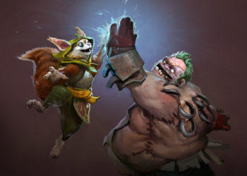 DOTA 2 - Pudge and Hoodwink