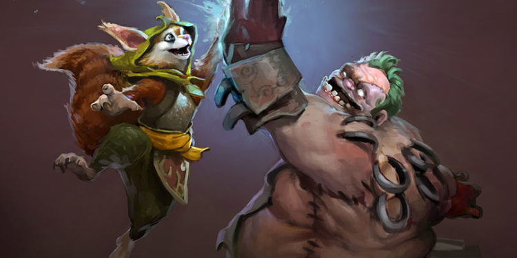 DOTA 2 - Pudge and Hoodwink