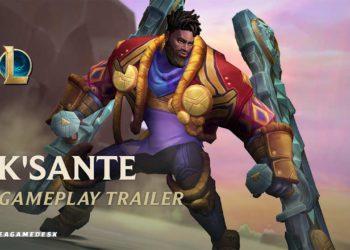 League of Legends New Champion, K’Sante Teaser Gameplay Release Date