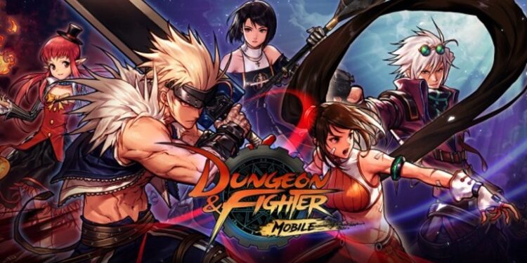 Dungeon & Fighter Mobile, Tencent's record-breaking game developed by Nexon, showing impressive revenue performance in China’s gaming market.